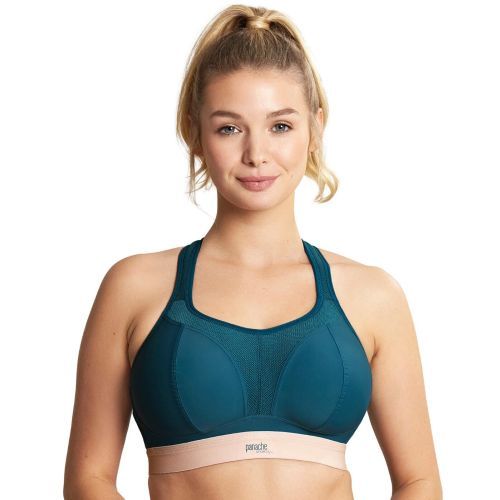 Panache Boundless Non Wired Sports Bra - Teal/Pink