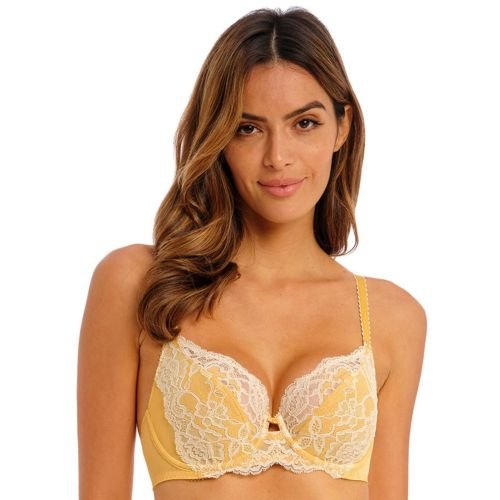 Wacoal Florilege Plunge Bra - Honey
