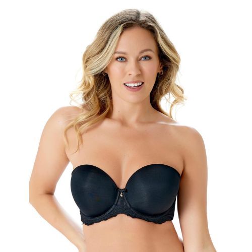 Gossard Superboost Lace Strapless Bra - Black