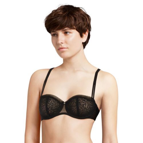 Chantelle Jolie Half Cup Bra - Black