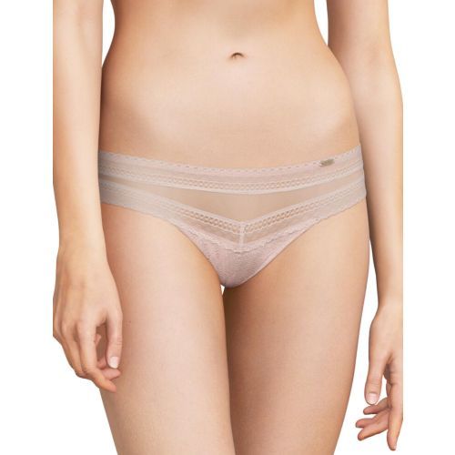 Chantelle Festivite Tanga Brief - Golden Beige