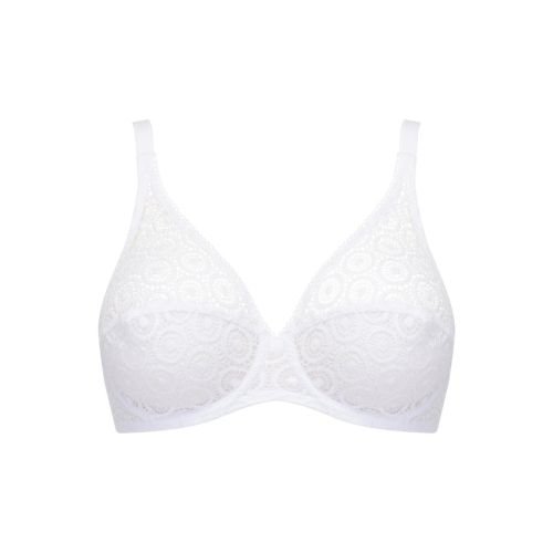Chantelle Fete Full Coverage Underwired Bra - White
