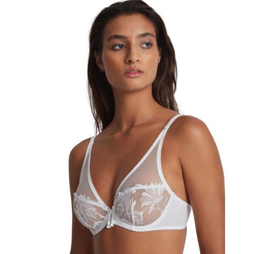 Aubade Lovessence Underwired Triangle Bra - Blanc