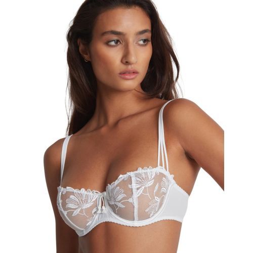 Aubade Lovessence Half Cup Bra - Blanc