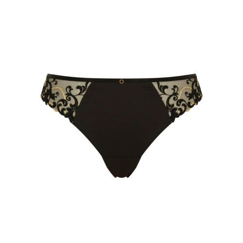 Sculptresse by Panache Nova Thong - Black/Gold