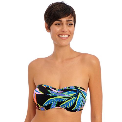 Freya Desert Disco Bandeau Bikini Top - Multi