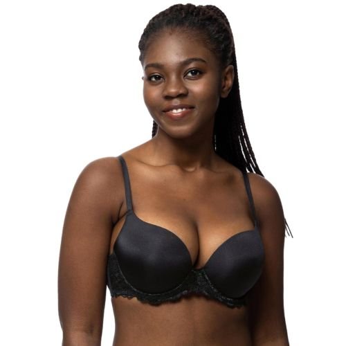 Dorina Clarie Padded Demi Cup Bra - Black