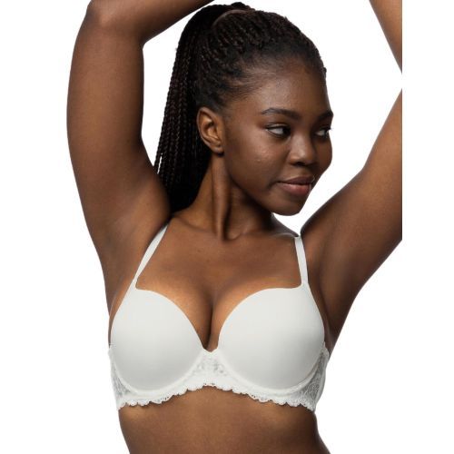 Dorina Clarie Padded Demi Cup Bra - Ivory