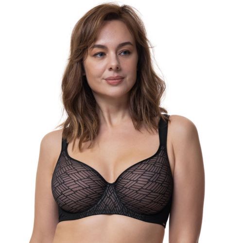 Dorina Leila Demi Cup Bra - Black
