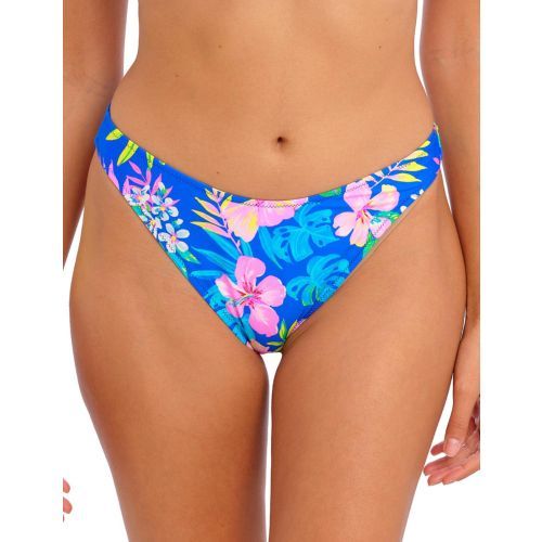 Freya Hot Tropics High Leg Bikini Brief - Blue