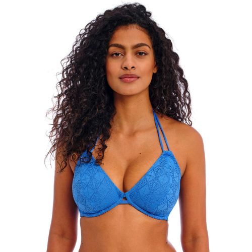 Freya Nomad Nights Halter Bikini Top - Atlantic