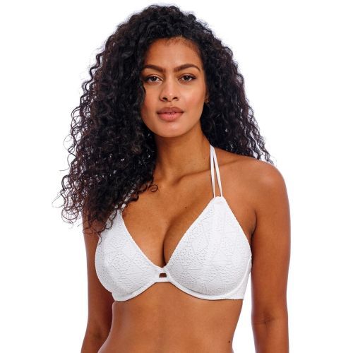 Freya Nomad Nights Halter Bikini Top - White
