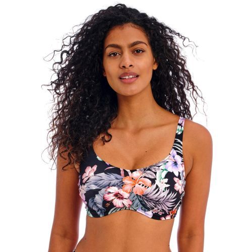 Freya Kamala Bay Bralette Bikini Top - Midnight