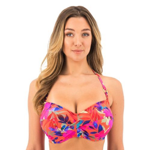 Fantasie Playa Del Carmen Twist Bandeau Bikini Top - Beach Party