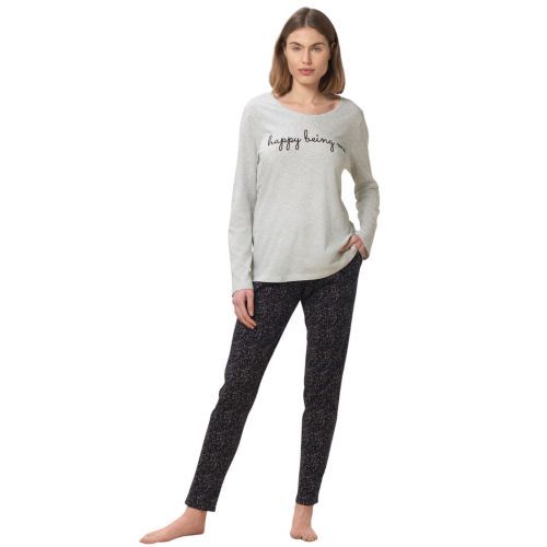 Triumph Sets Pyjama Set - Medium Grey Melange