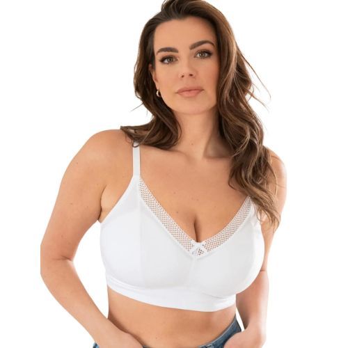 Pour Moi Love To Lounge Non Wired Bra - White