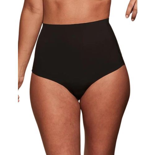 Pour Moi Definitions Shaping Control Thong - Black