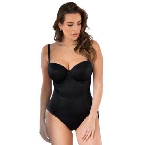 Pour Moi Definitions Strapless Shaping Body - Black