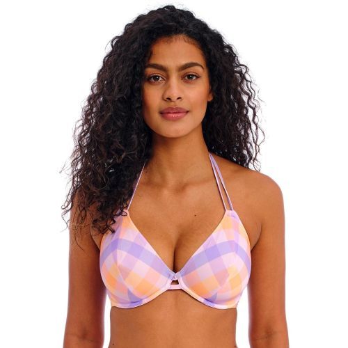 Freya Harbour Island Halter Bikini Top - Sorbet