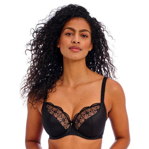 Freya Hallie Underwired Plunge Bra - Black