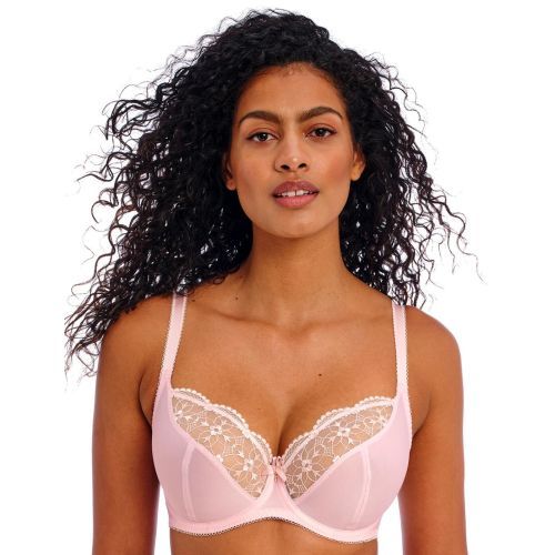 Freya Hallie Underwired Plunge Bra - Pink Champagne