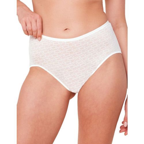Triumph Signature Sheer Maxi Brief - Ecru White