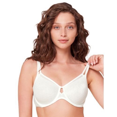 Triumph Signature Sheer Minimiser Bra - Ecru White