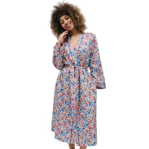 Cyberjammies Bea Long Dressing Gown - Ditsy Floral