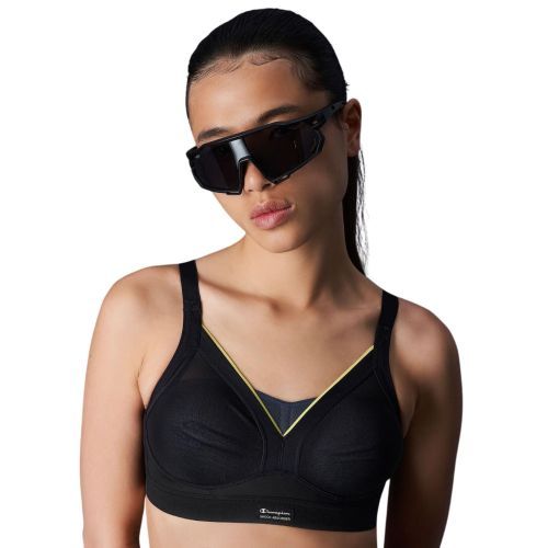 Shock Absorber Active Shaped Support Sports Bra - Black