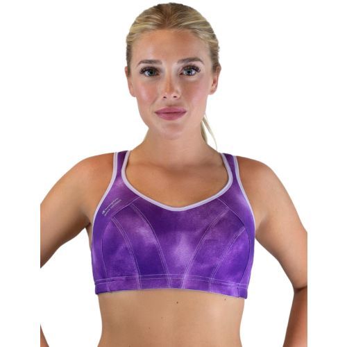 Shock Absorber Active Multi Sports Bra - Purple Print