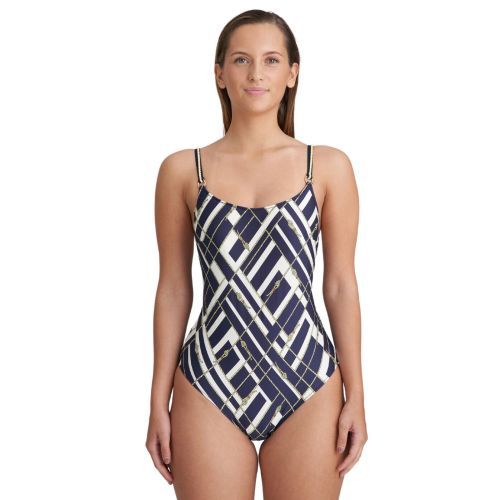 Marie Jo Saranji Padded Non Wired Swimsuit - Majestic Blue