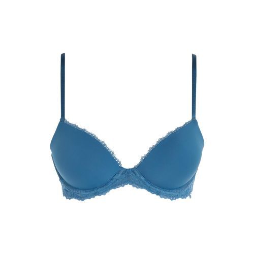 Calvin Klein Seductive Comfort Demi Push Up Bra - Midnight