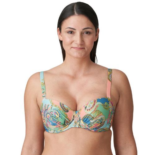 Prima Donna Swim Celaya Padded Balcony Bikini Top - Italian Chic