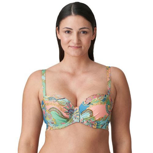 Prima Donna Swim Celaya Padded Strapless Bikini Top - Italian Chic