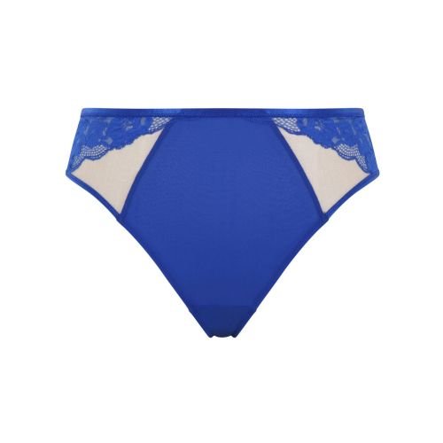 Sculptresse by Panache Josephine High Leg Brief - Cobalt/Latte