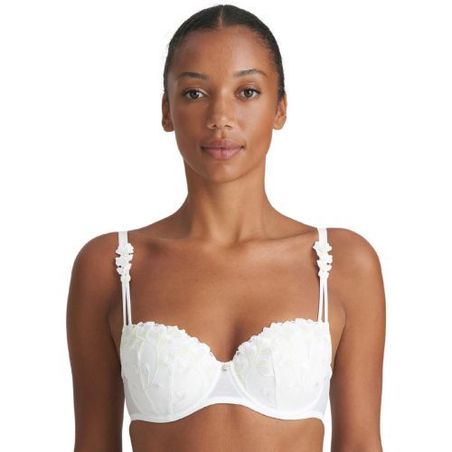 Marie Jo Leda Padded Balcony Bra - White