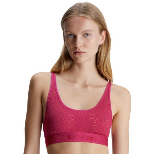 Calvin Klein Intrinsic Unlined Bralette - Red Bud