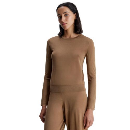 Calvin Klein Long Sleeve Top - Tigers Eye