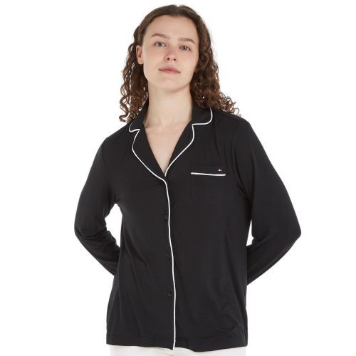 Tommy Hilfiger TH Pyjama Top - Black