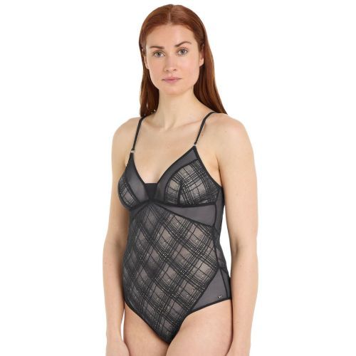 Tommy Hilfiger TH Elevated Non Wired Bodysuit - Black