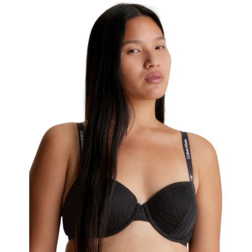 Calvin Klein CK96 Balcony Bra - Black