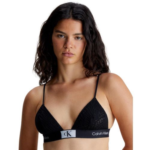 Calvin Klein CK96 Triangle Bra - Black