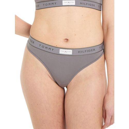 Tommy Hilfiger TH Established Thong - Fossil Grey