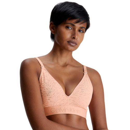 Calvin Klein Lace Maternity Bra - Stone Grey