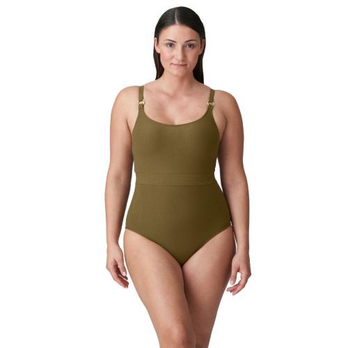 Prima Donna Sahara Non Wired Padded Swimsuit - Olive