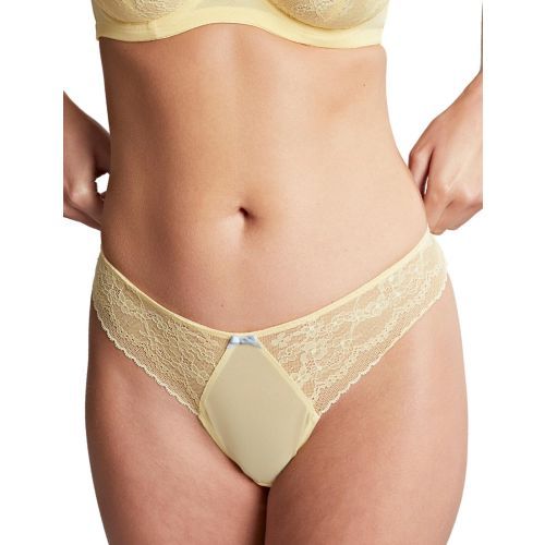 Cleo by Panache Alexis Brazilian Brief - Lemon