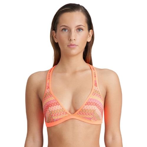 Marie Jo Almoshi Padded Triangle Bikini Top - Juicy Peach