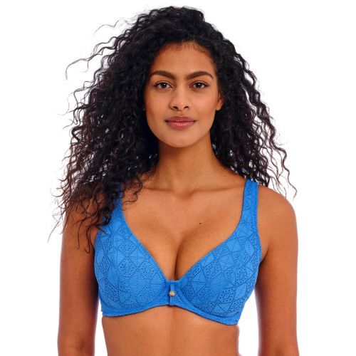 Freya Nomad Nights High Apex Bikini Top - Atlantic