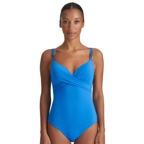 Marie Jo Flidais Plunge Swimsuit - Blue Mistral
