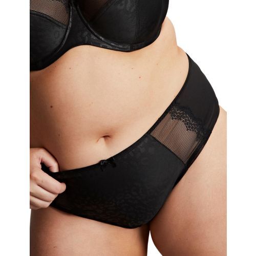 Sculptresse by Panache Esme Deep Brief - Black Animal